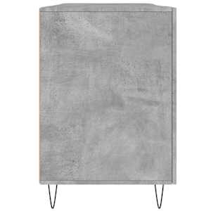 Psací stůl betonově šedý 140 x 50 x 75 cm kompozitní dřevo - obrázek 7