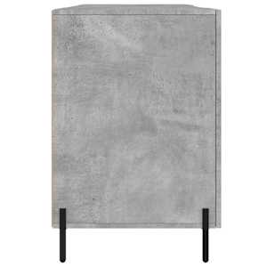 Psací stůl betonově šedý 140 x 50 x 75 cm kompozitní dřevo - obrázek 7