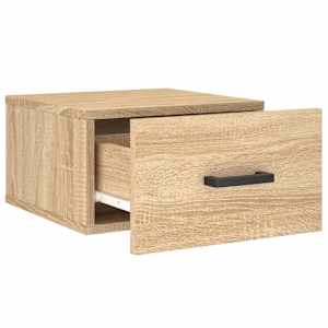 Nástěnné noční stolky 2 ks dub sonoma 35 x 35 x 20 cm - obrázek 7
