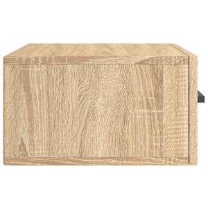 Nástěnné noční stolky 2 ks dub sonoma 35 x 35 x 20 cm - obrázek 8