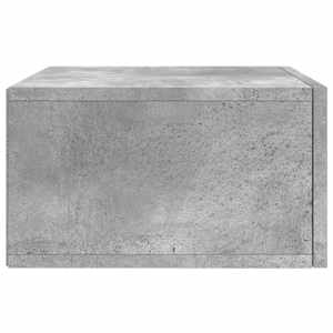 Nástěnné noční stolky 2 ks betonově šedé 35 x 35 x 20 cm - obrázek 8
