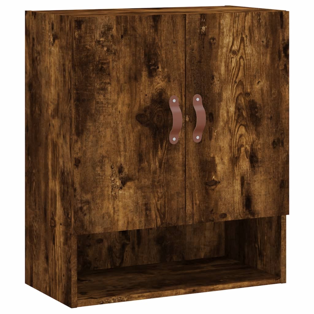 vidaXL Nástěnná skříňka kouřový dub 60 x 31 x 70 cm kompozitní dřevo