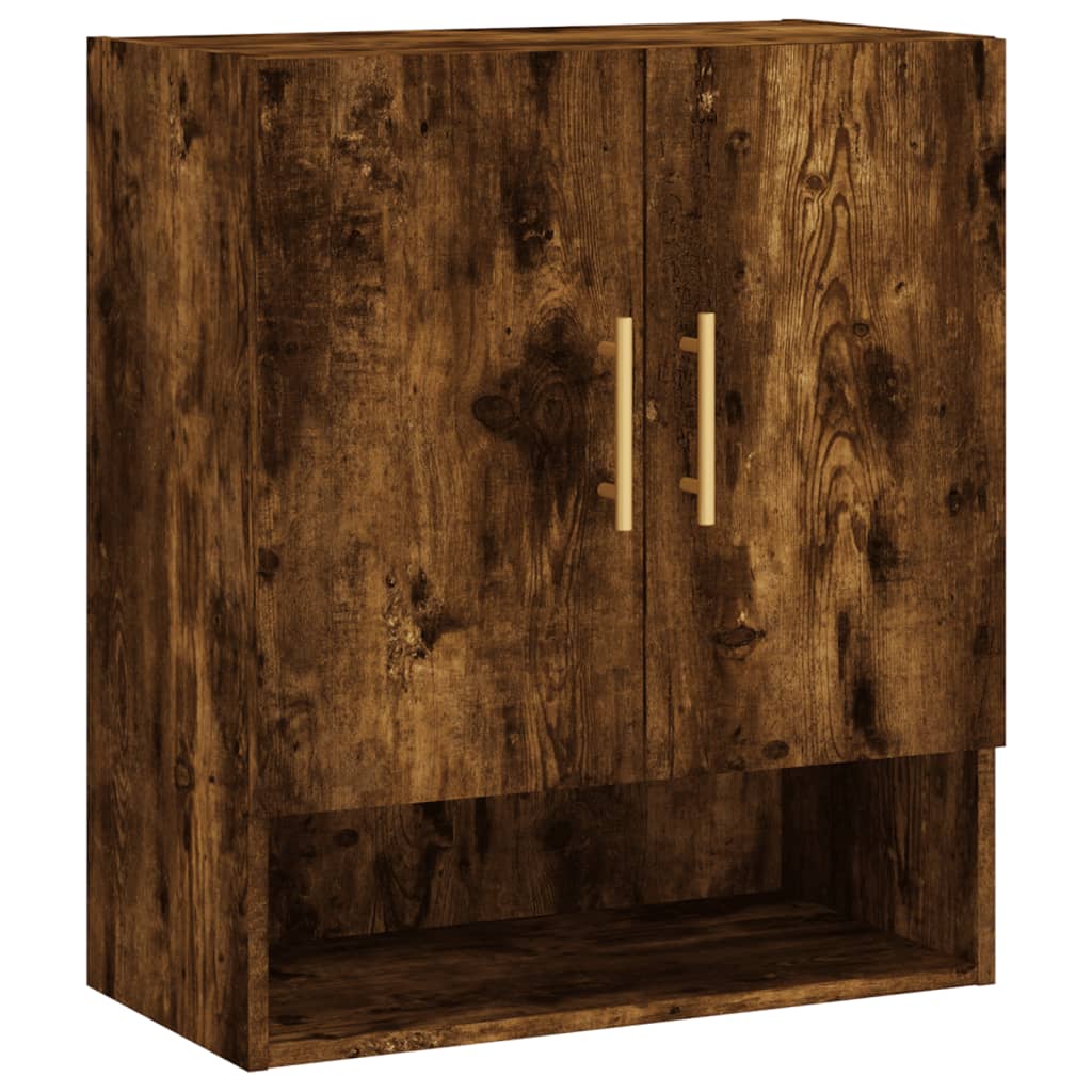 vidaXL Nástěnná skříňka kouřový dub 60 x 31 x 70 cm kompozitní dřevo