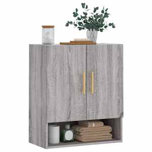 vidaXL Ντουλάπι Τοίχου Γκρι Sonoma 60 x 31 x 70 εκ. από Επεξεργ. Ξύλο