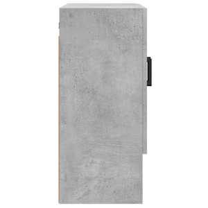 Nástěnná skříňka betonově šedá 60 x 31 x 70 cm kompozitní dřevo - obrázek 7