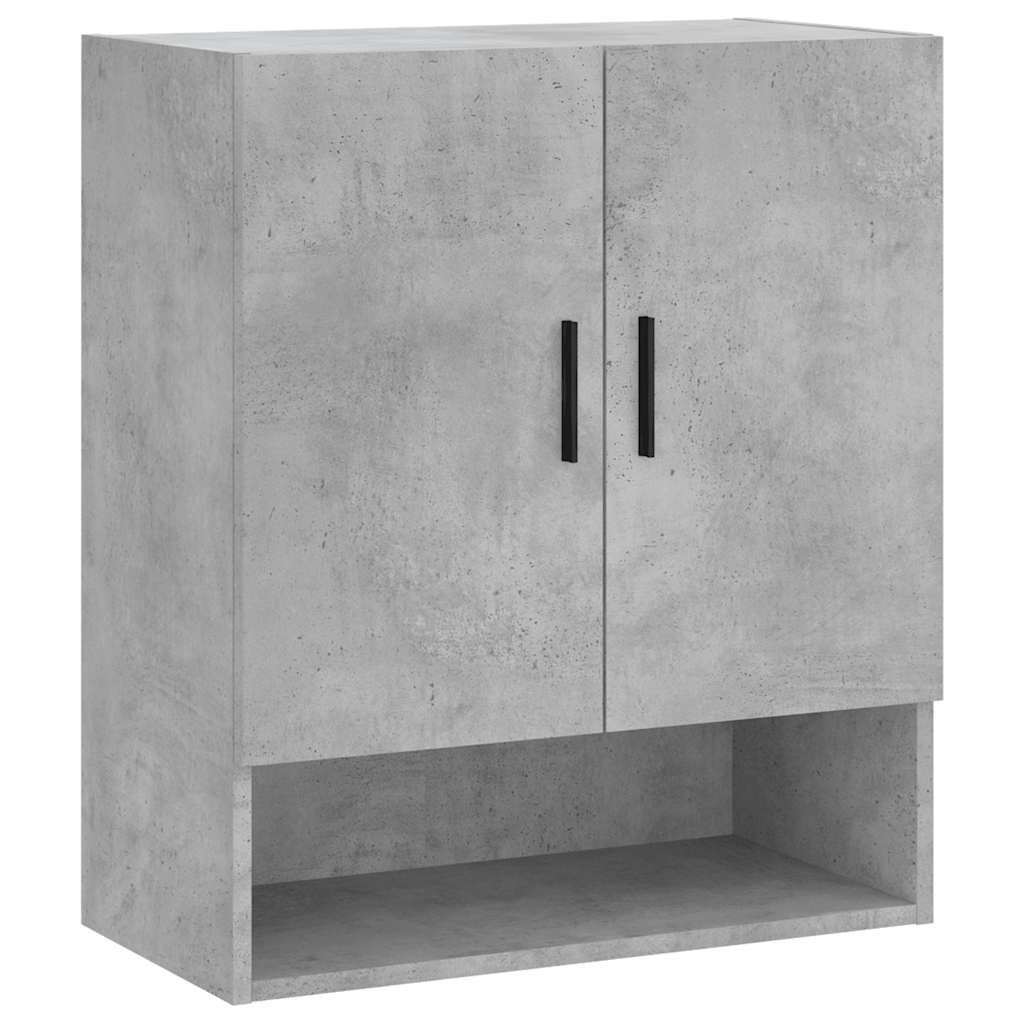 vidaXL Nástěnná skříňka betonově šedá 60 x 31 x 70 cm kompozitní dřevo