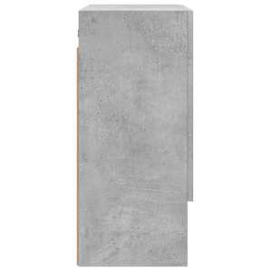 Nástěnná skříňka betonově šedá 60 x 31 x 70 cm kompozitní dřevo - obrázek 7