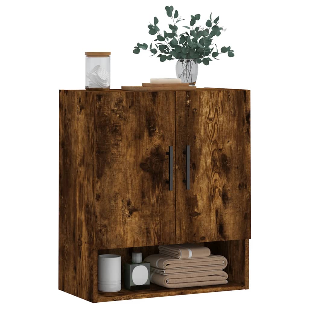 Thumbnail - vidaXL Wandschrank Räuchereiche 60x31x70 cm Holzwerkstoff