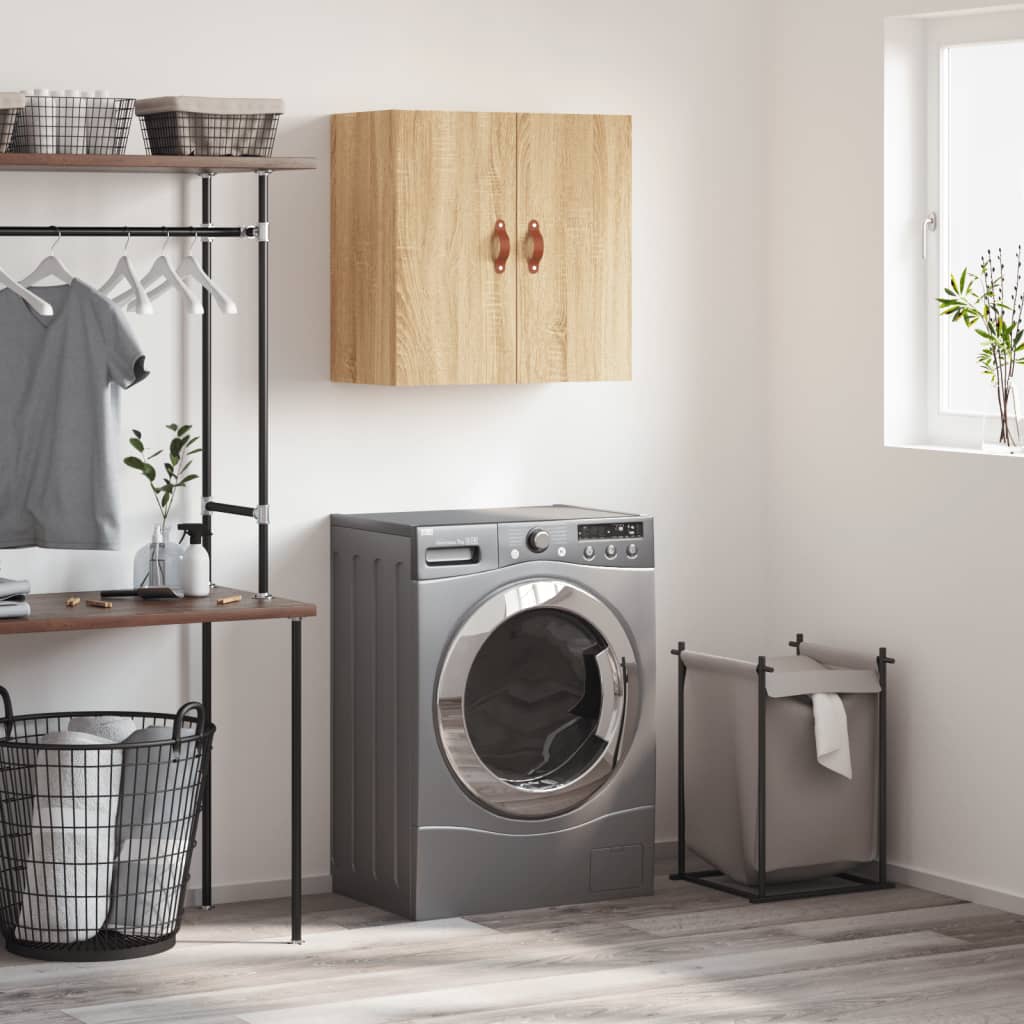 vidaXL vægskab 60x31x60 cm konstrueret træ sonoma-eg