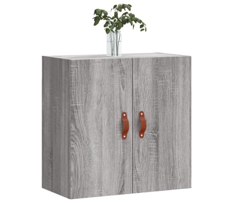 vidaXL Wandschrank Grau Sonoma 60x31x60 cm Holzwerkstoff