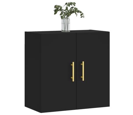 vidaXL Zidni ormarić crni 60 x 31 x 60 cm od konstruiranog drva