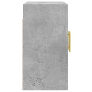 Nástěnná skříňka betonově šedá 60 x 31 x 60 cm kompozitní dřevo - obrázek 7