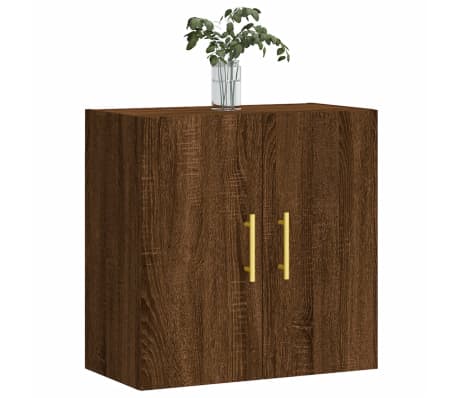 vidaXL Armoire murale ch&ecirc;ne marron 60x31x60 cm bois d'ing&eacute;nierie
