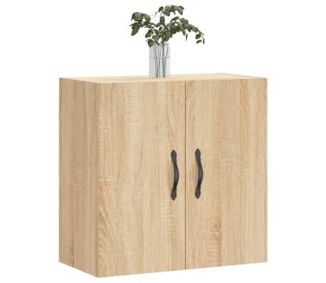 vidaXL Wall Cabinet Sonoma Oak 60x31x60 cm Engineered Wood