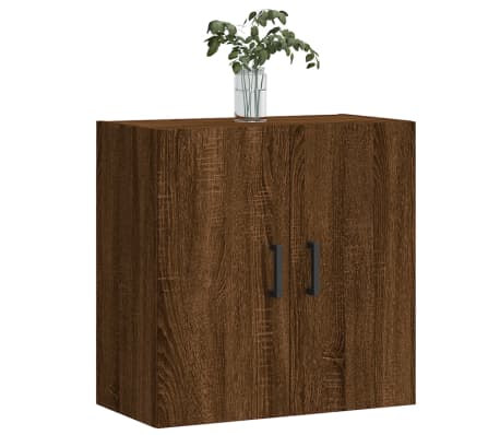 vidaXL Wall Cabinet Brown Oak 60x31x60 cm Engineered Wood