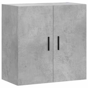 Nástěnná skříňka betonově šedá 60 x 31 x 60 cm kompozitní dřevo - obrázek 2