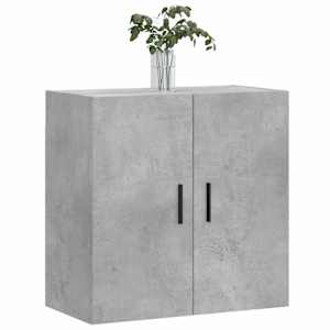 vidaXL Ντουλάπι Τοίχου Γκρι Σκυροδέματος 60x31x60 εκ. Επεξεργ. Ξύλο