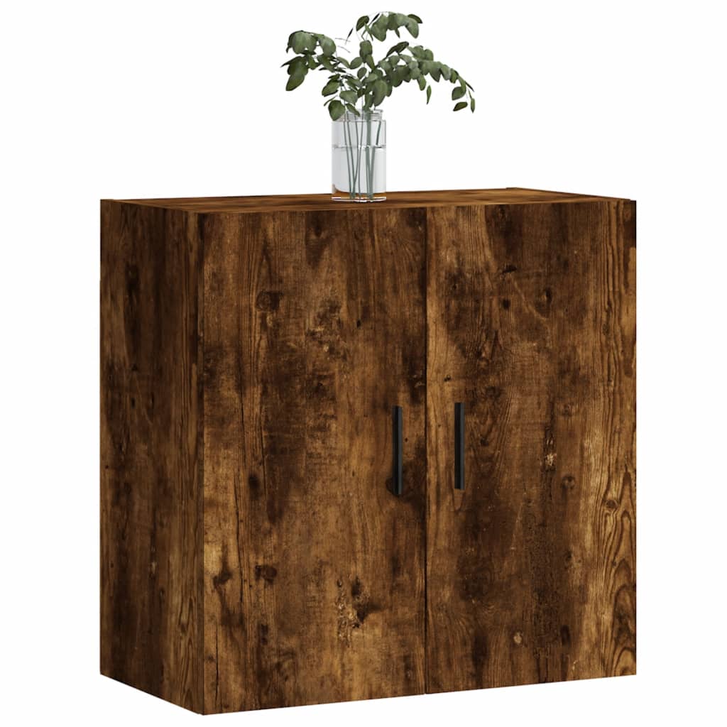 vidaXL Wandkast 60x31x60 cm bewerkt hout gerookt eikenkleurig