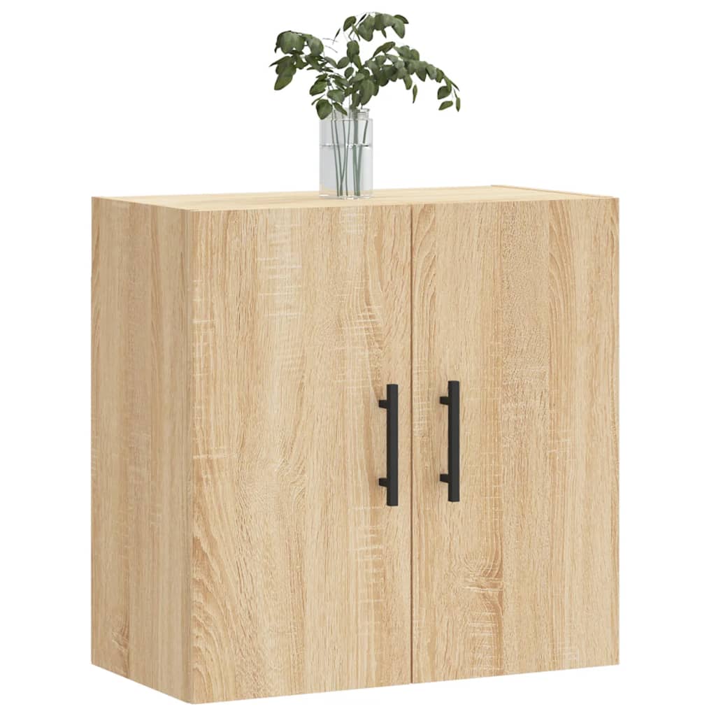 vidaXL Wandkast 60x31x60 cm bewerkt hout sonoma eikenkleurig