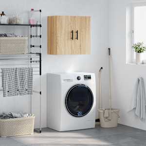 Stenska omarica sonoma hrast 60x31x60 cm inženirski les