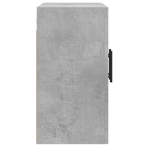 Nástěnná skříňka betonově šedá 60 x 31 x 60 cm kompozitní dřevo - obrázek 7