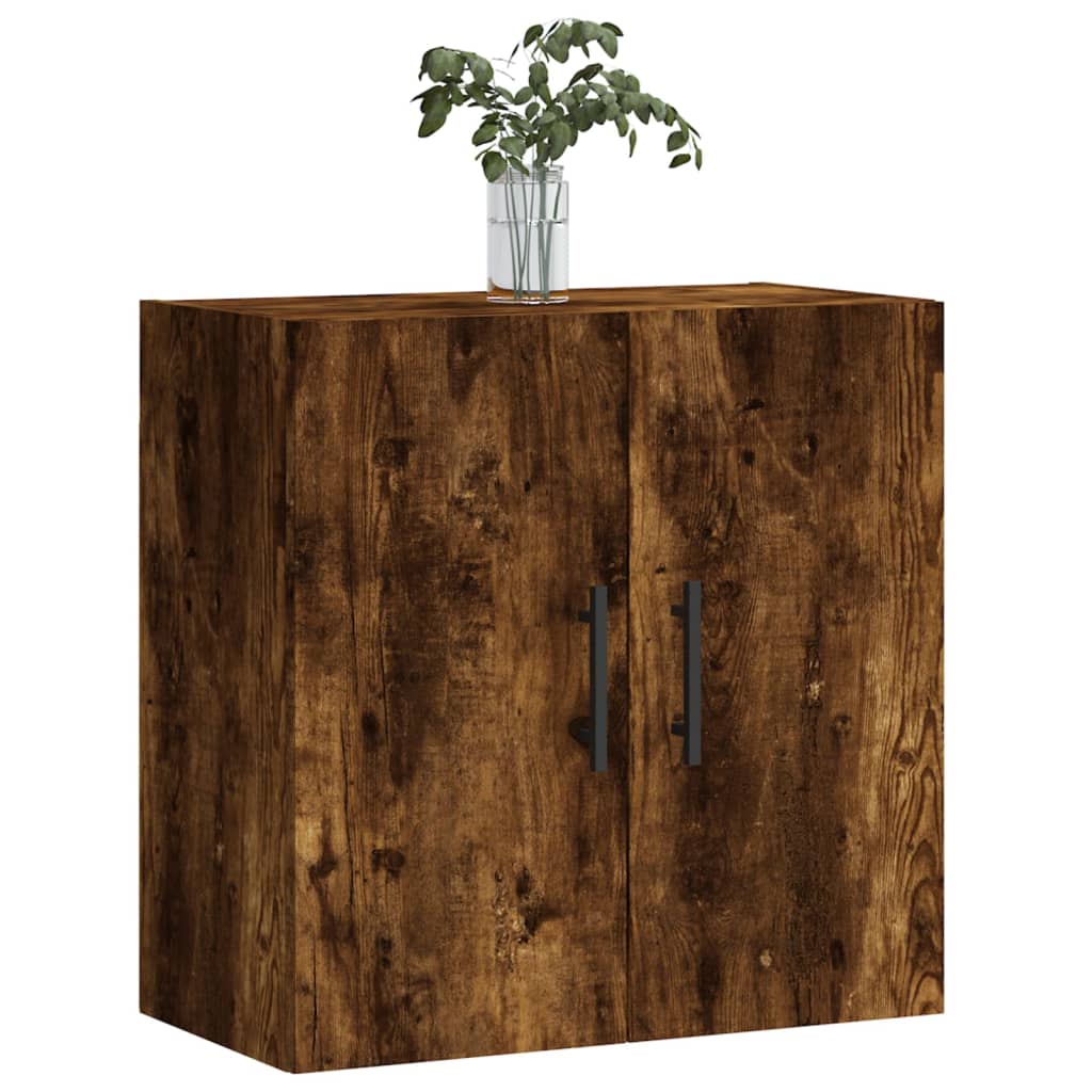 vidaXL Стенен шкаф, опушен дъб, 60x31x60 см, инженерно дърво