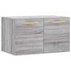vidaXL telerikapp, hall Sonoma tamm, 60x36,5x35 cm, tehispuit