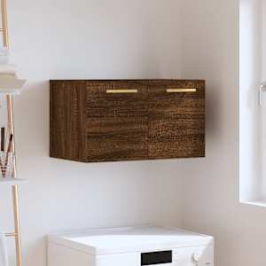 Nástěnná skříňka hnědý dub 60 x 36,5 x 35 cm kompozitní dřevo - obrázek 1