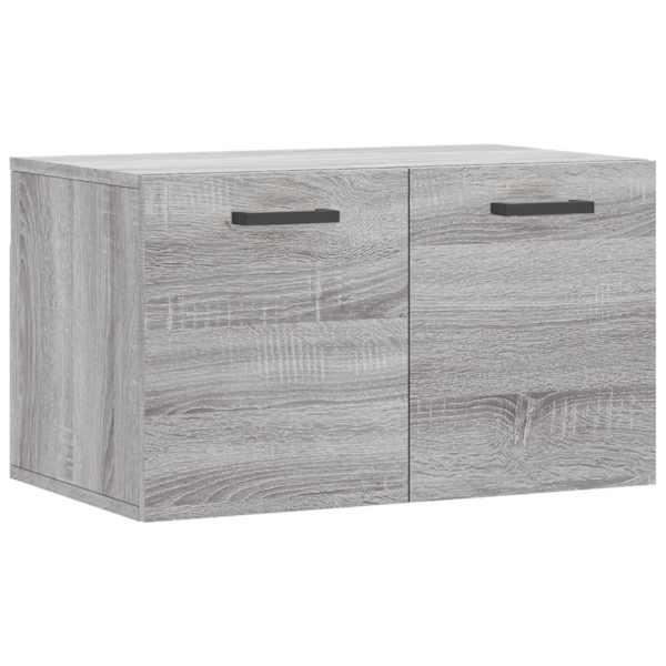 vidaXL telerikapp, hall Sonoma tamm, 60x36,5x35 cm, tehispuit