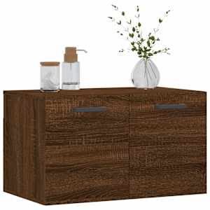 vidaXL Armoire murale Ch&ecirc;ne marron 60x36,5x35 cm Bois d'ing&eacute;nierie