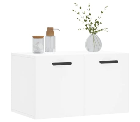 vidaXL Wandschrank Wei&szlig; 60x36,5x35 cm Holzwerkstoff