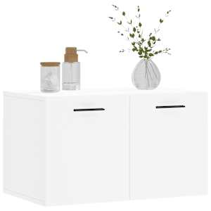 vidaXL Veggskap hvit 60x36,5x35 cm konstruert tre