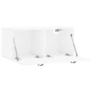 Nástěnná skříňka bílá s vysokým leskem 80x36,5x35 cm kompozit - obrázek 6