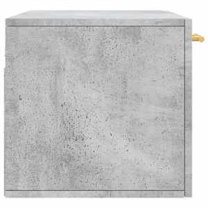Nástěnná skříňka betonově šedá 80x36,5x35 cm kompozitní dřevo - obrázek 7