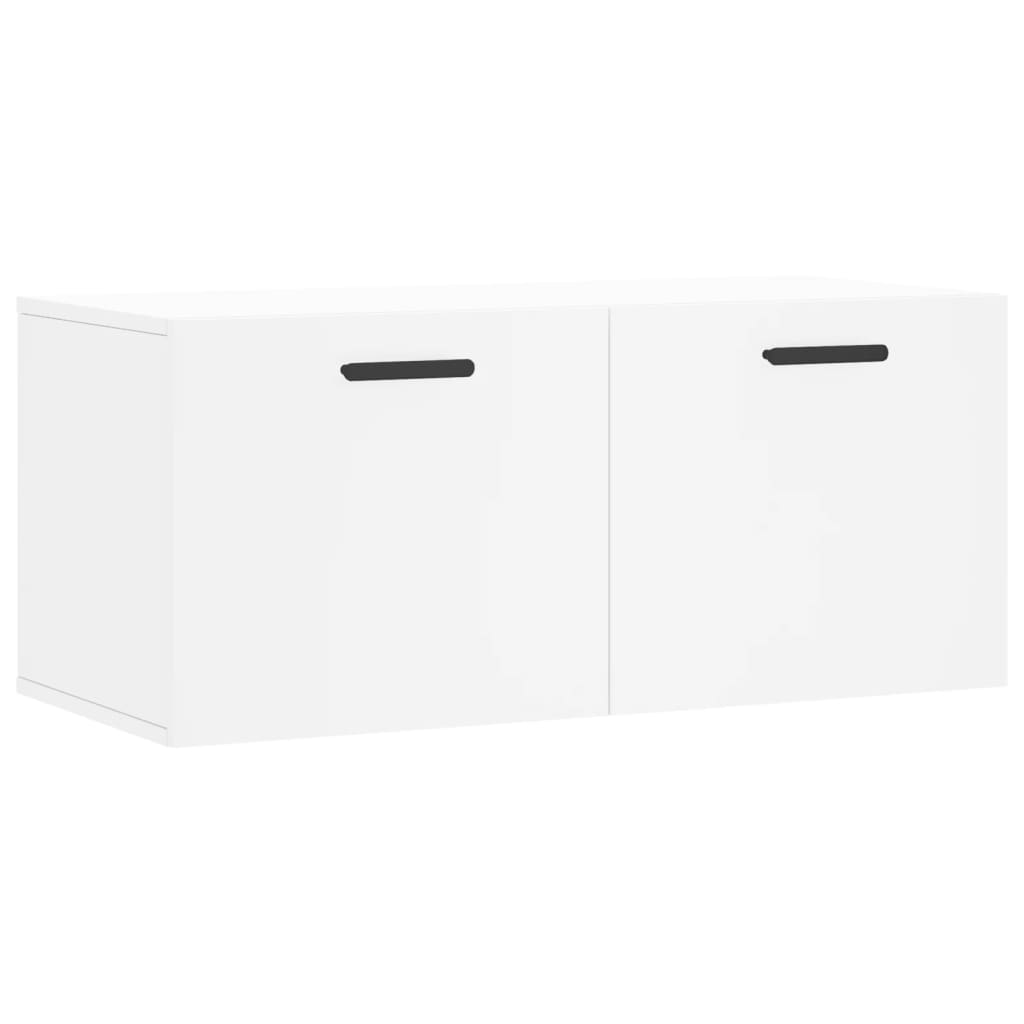 Thumbnail - vidaXL Wandschrank Weiß 80x36,5x35 cm Holzwerkstoff