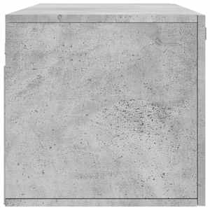 Nástěnná skříňka betonově šedá 100x36,5x35 cm kompozitní dřevo - obrázek 6