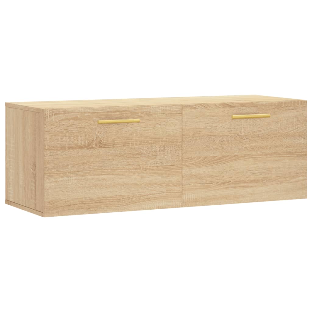 vidaXL Nástěnná skříňka dub sonoma 100 x 36,5 x 35 cm kompozitní dřevo