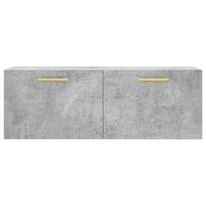 Nástěnná skříňka betonově šedá 100x36,5x35 cm kompozitní dřevo - obrázek 5