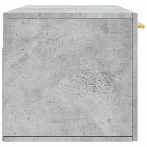 Nástěnná skříňka betonově šedá 100x36,5x35 cm kompozitní dřevo - obrázek 7