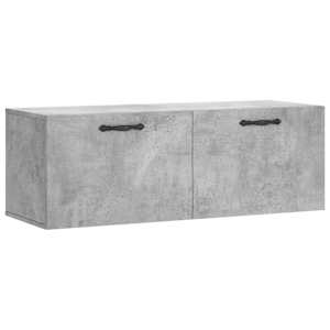 Nástěnná skříňka betonově šedá 100x36,5x35 cm kompozitní dřevo - obrázek 2