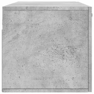Nástěnná skříňka betonově šedá 100x36,5x35 cm kompozitní dřevo - obrázek 6
