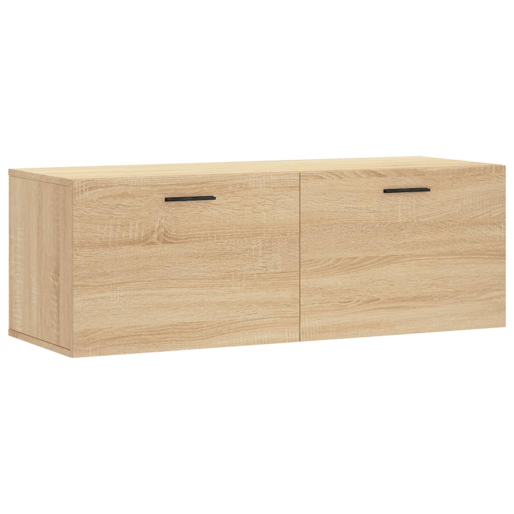 vidaXL Nástěnná skříňka dub sonoma 100 x 36,5 x 35 cm kompozitní dřevo