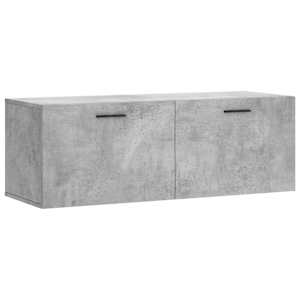 Nástěnná skříňka betonově šedá 100x36,5x35 cm kompozitní dřevo - obrázek 2