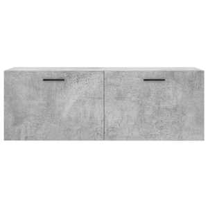 Nástěnná skříňka betonově šedá 100x36,5x35 cm kompozitní dřevo - obrázek 5