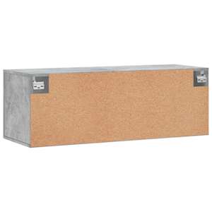 Nástěnná skříňka betonově šedá 100x36,5x35 cm kompozitní dřevo - obrázek 8