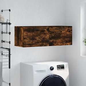 Nástěnná skříňka kouřový dub 100x36,5x35 cm kompozitní dřevo - obrázek 1