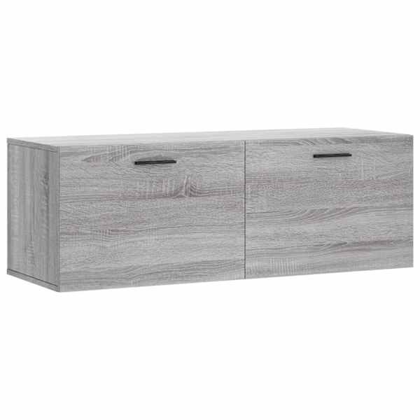 vidaXL seinakapp, hall Sonoma tamm 100 x 36,5 x 35 cm tehispuit