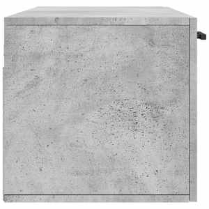 Nástěnná skříňka betonově šedá 100x36,5x35 cm kompozitní dřevo - obrázek 7