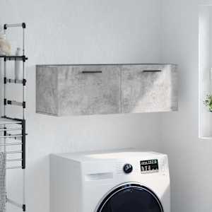 Nástěnná skříňka betonově šedá 100x36,5x35 cm kompozitní dřevo - obrázek 1