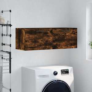 Nástěnná skříňka kouřový dub 100x36,5x35 cm kompozitní dřevo - obrázek 1
